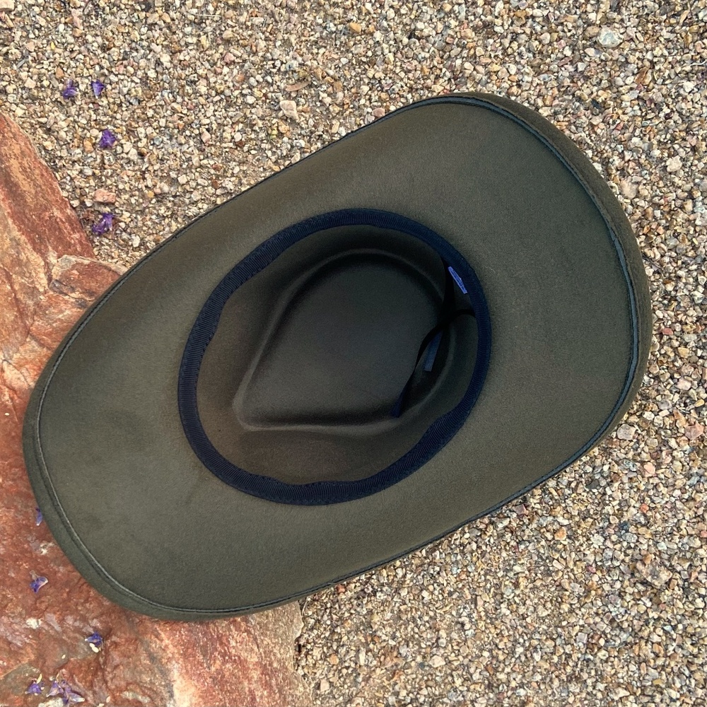 Western Cowboy Hat ADJUSTABLE SIZING Rustic Green⭐️NWT Festival "The GEORGIA" - Picture 4 of 14